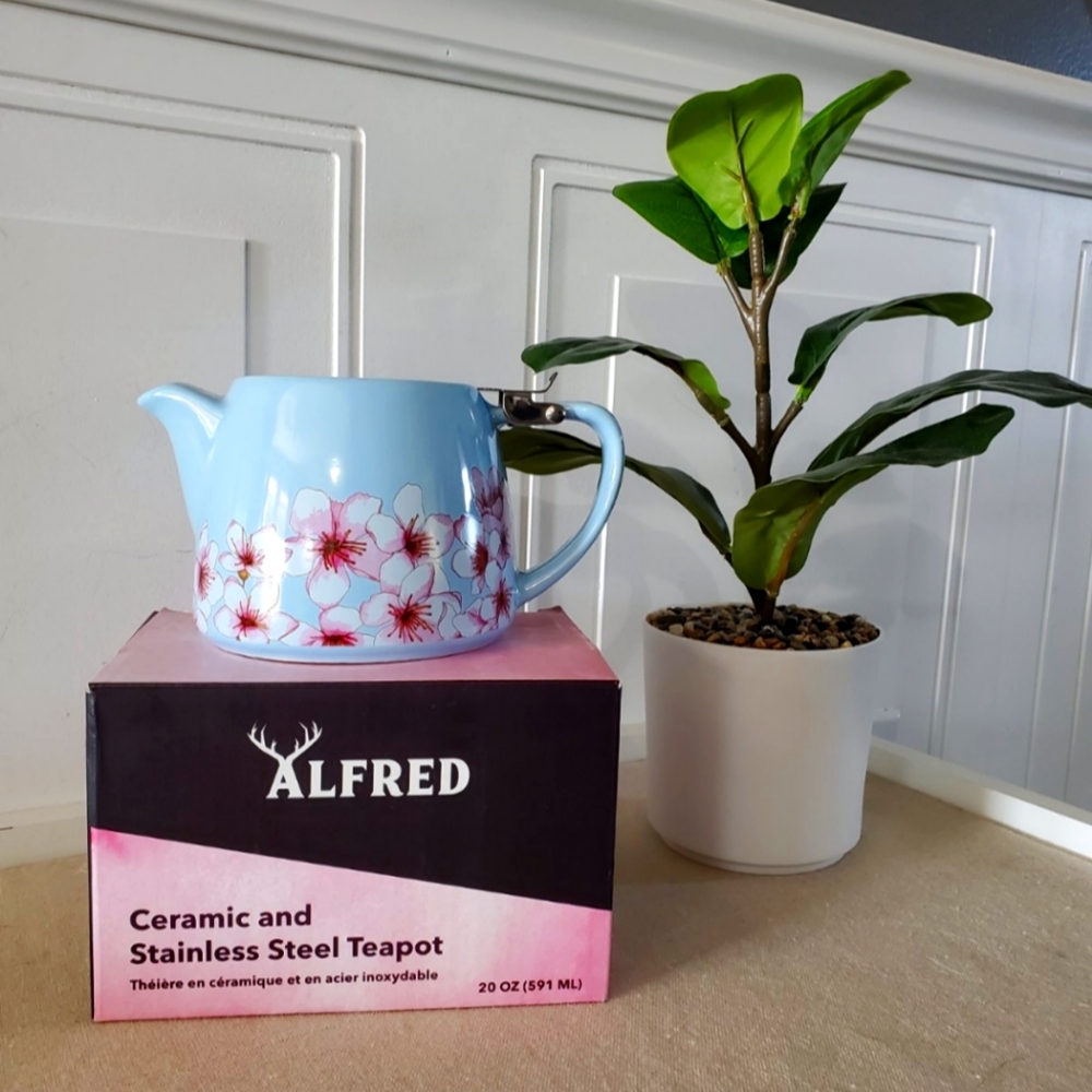 Alfred Ceramic and Stainless Steel Teapot